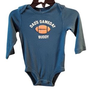 Carter's Teal Gameday Bodysuit